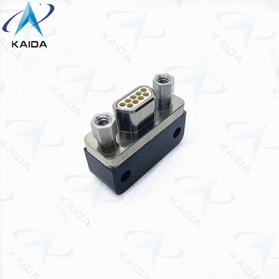 MWDM2L-9PCBRR3-110 MIL-DTL-83513 51-Contacto ângulo direito através do buraco PCB recipiente de liga de cobre série MWDM Glenair