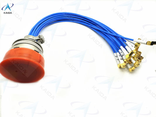 Conector de cabo coaxial de níquel sem elétrico resistente à corrosão para a série D38999/8D