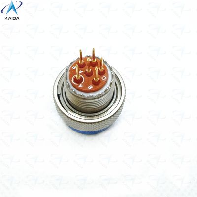 MIL-DTL-38999 Série 2 Isolador termoplástico Electroless Nickel Short PCB Tail 6 Contatos Revestido de Ouro MS27484T10F98PCN