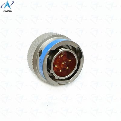 MIL-DTL-38999 Série 2 Isolador termoplástico Electroless Nickel Short PCB Tail 6 Contatos Revestido de Ouro MS27484T10F98PCN