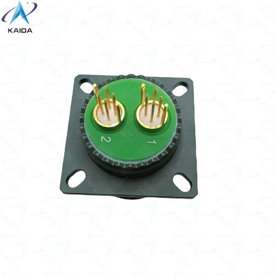 Contactos de receptores de PCB Quadrax de cadmio verde-oliva 8D0C17W82PN Contactos de PCB Quadrax personalizados.