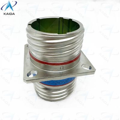 Receptor hermético de contato de liga de cobre de 18 pines para aplicações MIL-DTL-38999 Série 3