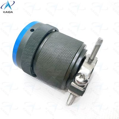 Tipo de conector Conector em miniatura MIL-DTL-26482 Série I Plug de género com pinça de cabo reta.MS3116F20-27PN