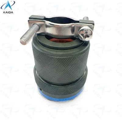 Tipo de conector Conector em miniatura MIL-DTL-26482 Série I Plug de género com pinça de cabo reta.MS3116F20-27PN