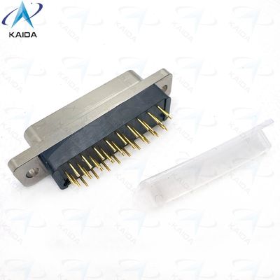 Micro-D conectores de placa de circuito impresso placa condensada com material de contato de liga de cobre e 3 A atual MWDM2L-37SCBSNN-110