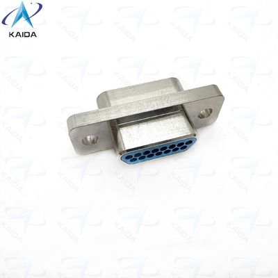 MDM-15PSP Micro-D Metal Shell Nickel Finish para desempenho duradouro. Contactos de placa de ouro de liga de cobre estão em conformidade com o MIL-DTL-83513 MDM-15PSP