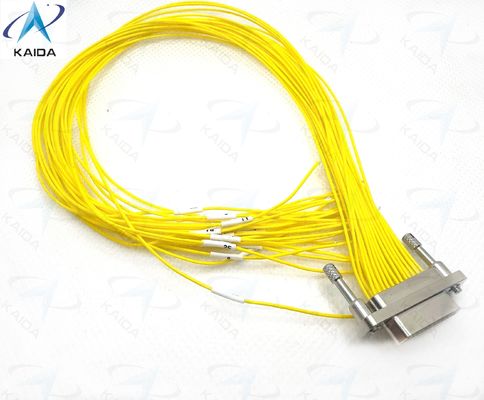 25 Contacto Micro-D Metal Shell feito de material de alumínio para aplicações industriais.