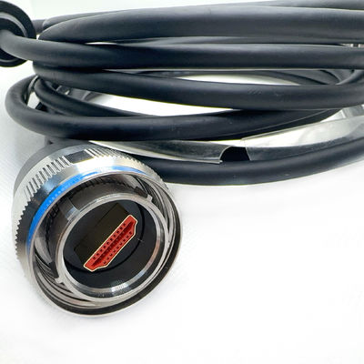 Série D38999 com HDMI Aço Inoxidável Passivado Temperatura de Trabalho -65C -200C.YW3 10E06S-01.Interface Multimédia de Alta Definição