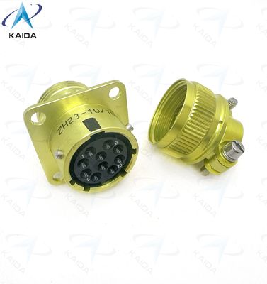ZH23-10/18P-2-B Conector elétrico circular com faixa de temperatura de -55C a 125C.