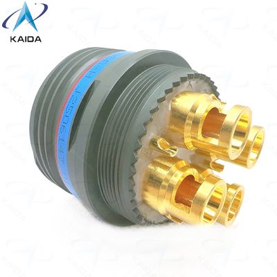 6 Contato de Olive Green Cadmium Plug para durabilidade e confiabilidade excepcionais.D38999 série Epoxy Potting.D38999/26WJ28SB-H.Solder Power Contacts