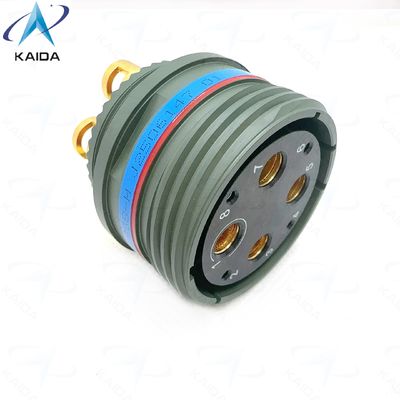 6 Contato de Olive Green Cadmium Plug para durabilidade e confiabilidade excepcionais.D38999 série Epoxy Potting.D38999/26WJ28SB-H.Solder Power Contacts