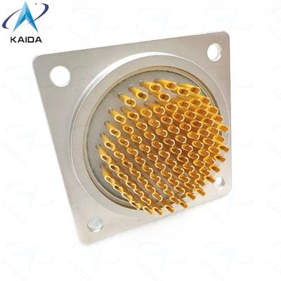 MIL-DTL-38999 Série II Conector flexível e personalizável para as suas necessidades específicas.Aço inoxidável passivado.Receptor hermético de montagem em caixa.MS27476Y23E35CN.Amphenol&Souriau
