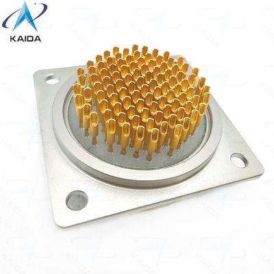 MIL-DTL-38999 Série II Conector flexível e personalizável para as suas necessidades específicas.Aço inoxidável passivado.Receptor hermético de montagem em caixa.MS27476Y23E35CN.Amphenol&Souriau