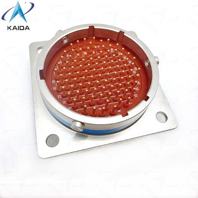 MIL-DTL-38999 Série II Conector flexível e personalizável para as suas necessidades específicas.Aço inoxidável passivado.Receptor hermético de montagem em caixa.MS27476Y23E35CN.Amphenol&Souriau