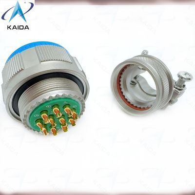 Série MIL-DTL-38999 Ⅲ 11 Contatos Tipo de Contato de Solda para Condições Extremas e Ambientes Exigentes. D38999/26FF11PN-H +M85049/38-19N.8D5&TV06 Series. Níquel Químico.