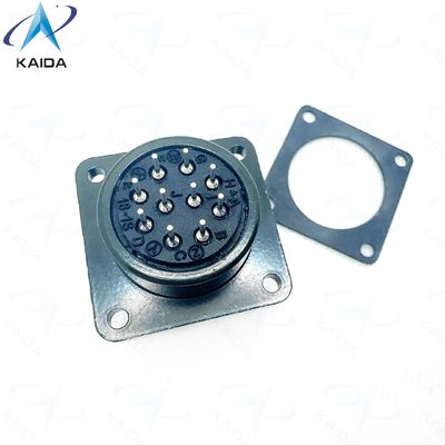Conector Elétrico Circular de Alta Temperatura -55C a 175C para Tipo de Contato PCB. Padrões MIL-DTL-5015. MS3102A18-1SCB