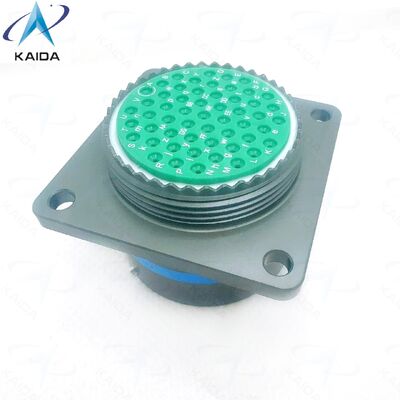 MIL DTL 38999 Série I Conector circular de acabamento em casca de cadmio verde-oliva com tipo de contato de corte para melhor desempenho.MS27656T23B55SN