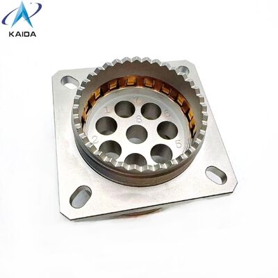 Contactos RF MIL-DTL-38999 Conectores personalizados.Receptor com 8 pinos.J599-Z-21-8-JC400