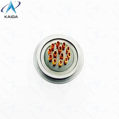 Conector Hermético MIL-DTL-38999 Série II. Aço Inoxidável com Niquelagem Passivada. MS27478Y10N35PN.