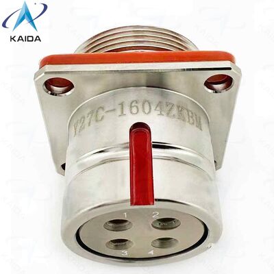 4 Número de Contatos Conector Elétrico Circular Número de Peça Y27C1604ZKBM. Conector Circular Push-pull