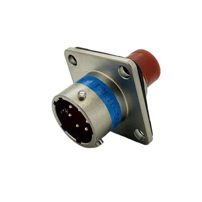 Conector circular Ms3112e10-06pnl com isolador de plástico termoendurecível e durabilidade de 500 ciclos