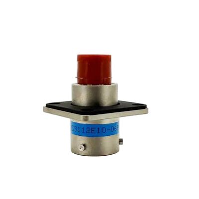 Conector circular Ms3112e10-06pnl com isolador de plástico termoendurecível e durabilidade de 500 ciclos