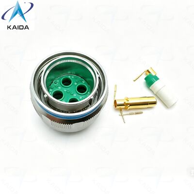 18 Número de Contatos MIL-DTL-38999 Série III Conector Circular Oferecendo Arranjo de Inserção 17-26 para Conexões Seguras