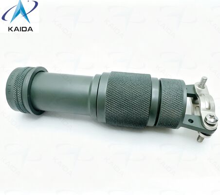 Tamanho da carapaça 17 Carapaça traseira.Cadmio revestido em verde de oliva,Cadmio traseiro ambiental EMI/RFI recto.AS85049/10 e MS3437A