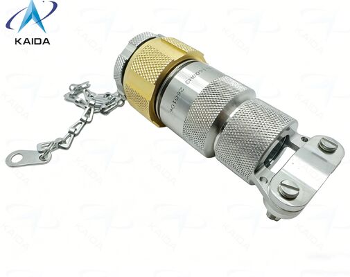 Conectores herméticos personalizados. Baixa taxa de fugas. Aço inoxidável passivado.220-06E16-19PN.