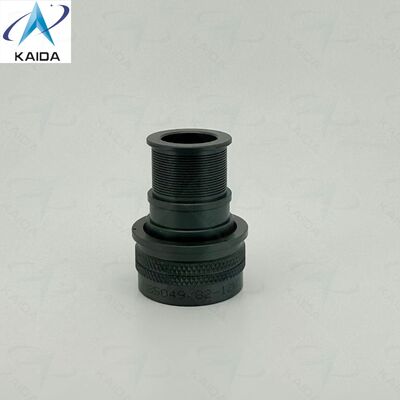 Concha traseira com acabamento em cádmio verde oliva.M85049-82-12W03.Adaptador de bloqueio de banda.