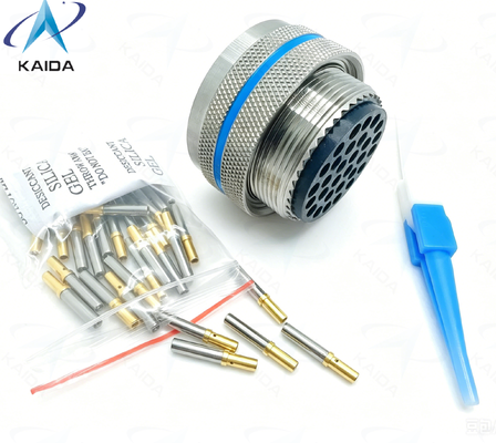 Conector SS Conector Elétrico Circular Shell 30 Contatos. Conectores de firewall de alta temperatura EN2997. Série EN2997SE62430F6.853