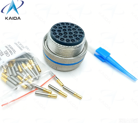 SS Connector Shell Circular Electrical Connector 30 Contacts.EN2997 high temperature firewall connectors.EN2997SE62430F6.853 series