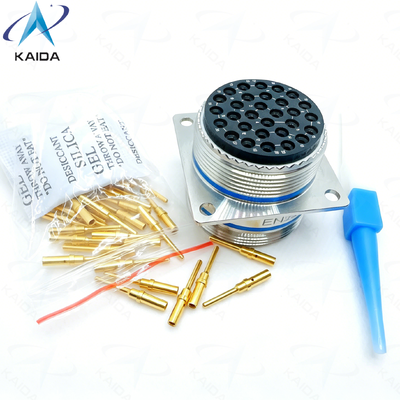 Conector SS Concha Conector elétrico circular Temperatura de funcionamento Minus 55 °C a mais 175 °C Durável e para uso industrial