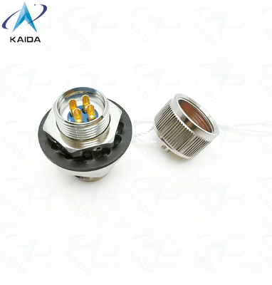 SS Conector Shell.YS3 série série circular subaquática Connector.Jam Nut Receptacle.YS3-4ZJ14