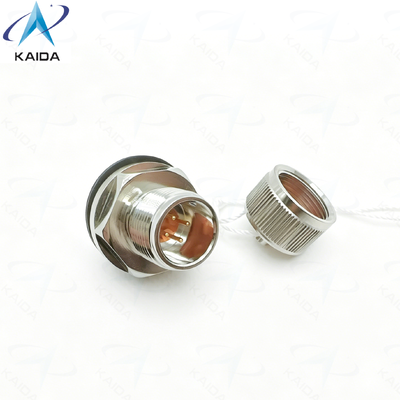 SS Conector Shell.YS3 série série circular subaquática Connector.Jam Nut Receptacle.YS3-4ZJ14