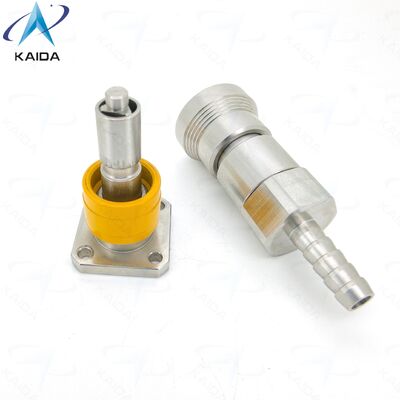 Conector de Fluido com Trava Push-PullQC-06T-D01 QC-06Z-B01 Modelos Alternativos Jonhon TQC-6T04SSJM TQC-6Z02SSJM. Aço Inoxidável Passivado. Conector de Resfriamento Líquido.