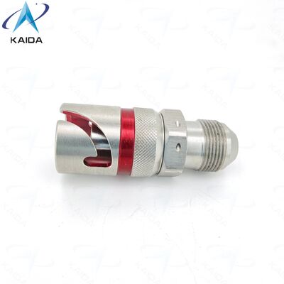 Conectores de fluido de baioneta KK08-T-R-A04-SS Alternativa para Jonhon TSA-8T03RSSJM Conector de resfriamento de líquido passivado de aço inoxidável