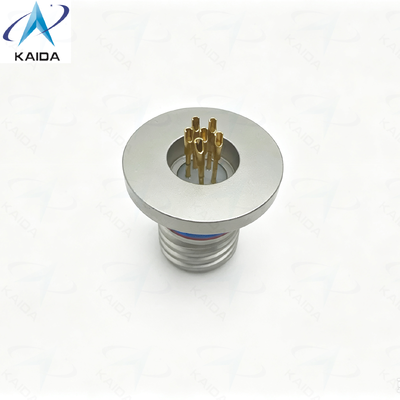 Receptáculo Hermético de Montagem por Solda MIL DTL 38999 Série III Conector.D38999/27NA35PN.Aço Inoxidável Passivado.